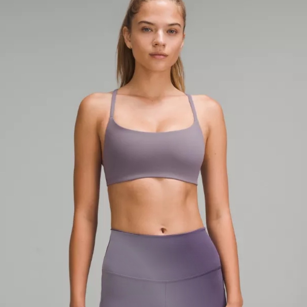 NWT lululemon wunder train strappy racer bra